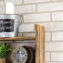 Load image into Gallery viewer, Camelia - Three Tier Rustic Wall Shelves