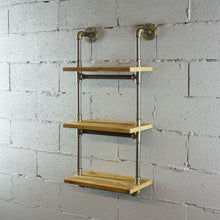 Load image into Gallery viewer, Three Tier Wall Mounted Shelves