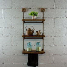 Load image into Gallery viewer, Three Tier Wall Mounted Shelves