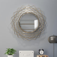 Load image into Gallery viewer, Aquila - Art Deco Iron Frame Mirror