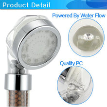 Load image into Gallery viewer, 3 Color LED Temperature Sensor Shower Head