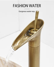 Load image into Gallery viewer, Clifton - Elegant Single Handle Waterfall Bathroom Faucet