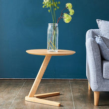 Load image into Gallery viewer, Claude - Vintage Wooden Round Coffee Table