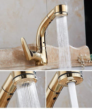 Load image into Gallery viewer, Berta - Pull Out Chrome Finish Bathroom Sink Faucet