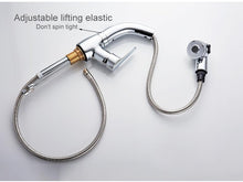 Load image into Gallery viewer, Berta - Pull Out Chrome Finish Bathroom Sink Faucet