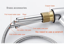 Load image into Gallery viewer, Berta - Pull Out Chrome Finish Bathroom Sink Faucet