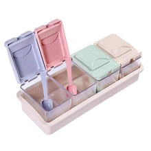 Load image into Gallery viewer, 4 Compartment Condiment Container
