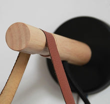 Load image into Gallery viewer, Nordic Wooden Hanging Wall Lamp