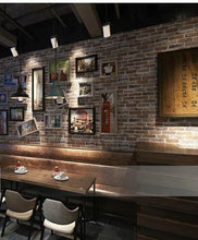 Load image into Gallery viewer, Carter - Rustic Vintage 3D Faux Brick Wallpaper Roll