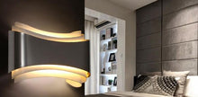 Load image into Gallery viewer, Modern LED Curved Wall Lamp