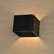 Load image into Gallery viewer, Modern LED Up Down Cube Wall Lamp