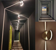 Load image into Gallery viewer, Circular Wall Mount LED Lamp