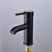 Load image into Gallery viewer, Black Matte Finish Stainless Steel Faucet
