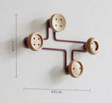 Load image into Gallery viewer, Aro - Modern Nordic Button Coat Rack