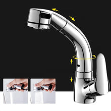 Load image into Gallery viewer, Berta - Pull Out Chrome Finish Bathroom Sink Faucet