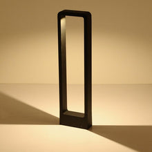 Load image into Gallery viewer, Breckyn - Modern Black Frame Garden Light