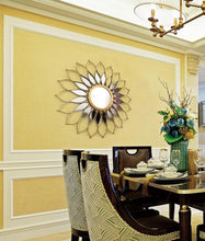 Load image into Gallery viewer, Amarilla - Iron Frame Sunflower Mirror