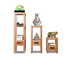Load image into Gallery viewer, Augustus - Classic Wooden Open Hallway Cupboard
