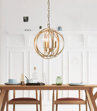 Load image into Gallery viewer, Arbor - Modern Hanging Cage Lamp
