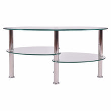 Load image into Gallery viewer, Beatrice - Luxurious Oval Tempered Glass Living Room Coffee Table
