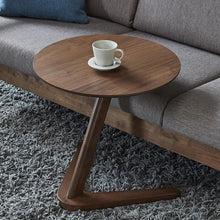 Load image into Gallery viewer, Claude - Vintage Wooden Round Coffee Table
