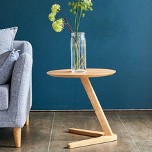 Load image into Gallery viewer, Claude - Vintage Wooden Round Coffee Table
