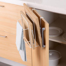 Load image into Gallery viewer, Multipurpose Cutting Board Storage Shelf Rack
