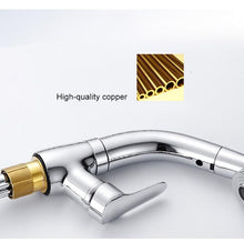 Load image into Gallery viewer, Berta - Pull Out Chrome Finish Bathroom Sink Faucet
