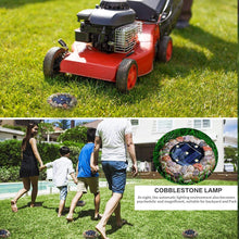 Load image into Gallery viewer, Cobblestone Solar LED Light
