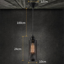 Load image into Gallery viewer, Caius - Vintage Industrial Hanging Pendant Lamp
