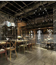 Load image into Gallery viewer, Carter - Rustic Vintage 3D Faux Brick Wallpaper Roll
