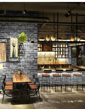 Load image into Gallery viewer, Carter - Rustic Vintage 3D Faux Brick Wallpaper Roll
