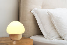 Load image into Gallery viewer, Champi - Wooden Base Mushroom Lamp
