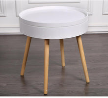 Load image into Gallery viewer, Carson - Modern Nordic Storage Round Side Table
