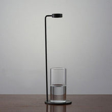 Load image into Gallery viewer, Baylor - Modern Nordic Iron Tabletop Vase with Glass Cup
