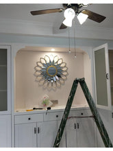 Load image into Gallery viewer, Amarilla - Iron Frame Sunflower Mirror
