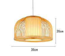 Load image into Gallery viewer, Calico - Bamboo Pendant Hanging Light
