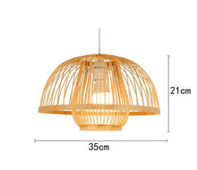 Load image into Gallery viewer, Calico - Bamboo Pendant Hanging Light
