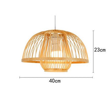 Load image into Gallery viewer, Calico - Bamboo Pendant Hanging Light
