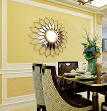 Load image into Gallery viewer, Amarilla - Iron Frame Sunflower Mirror
