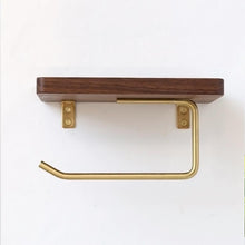 Load image into Gallery viewer, Bentlee - Modern Toilet Paper Roll Holder Shelf
