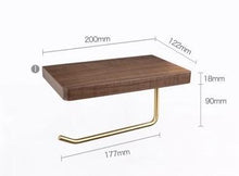 Load image into Gallery viewer, Bentlee - Modern Toilet Paper Roll Holder Shelf
