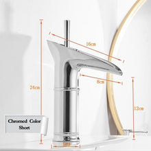 Load image into Gallery viewer, Clifton - Elegant Single Handle Waterfall Bathroom Faucet
