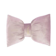 Load image into Gallery viewer, Aria - Bow Knot Neck Support Velvet Pillow
